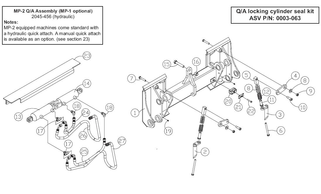 HYDRAULIC QUICK ATTACH ASSEMBLY