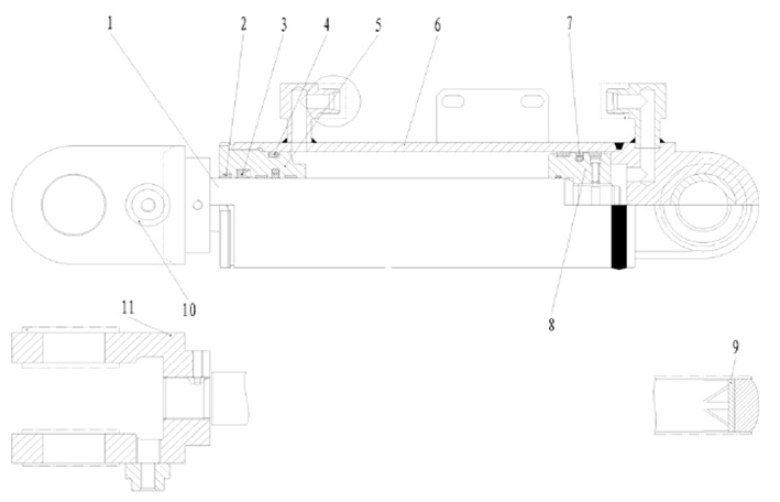 Пальцы и втулки рабочего оборудования фронтального погрузчика SDLG LG952