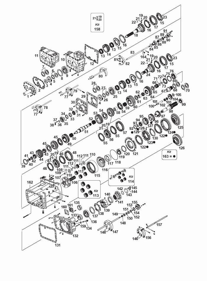 Схема кпп zf 16s181