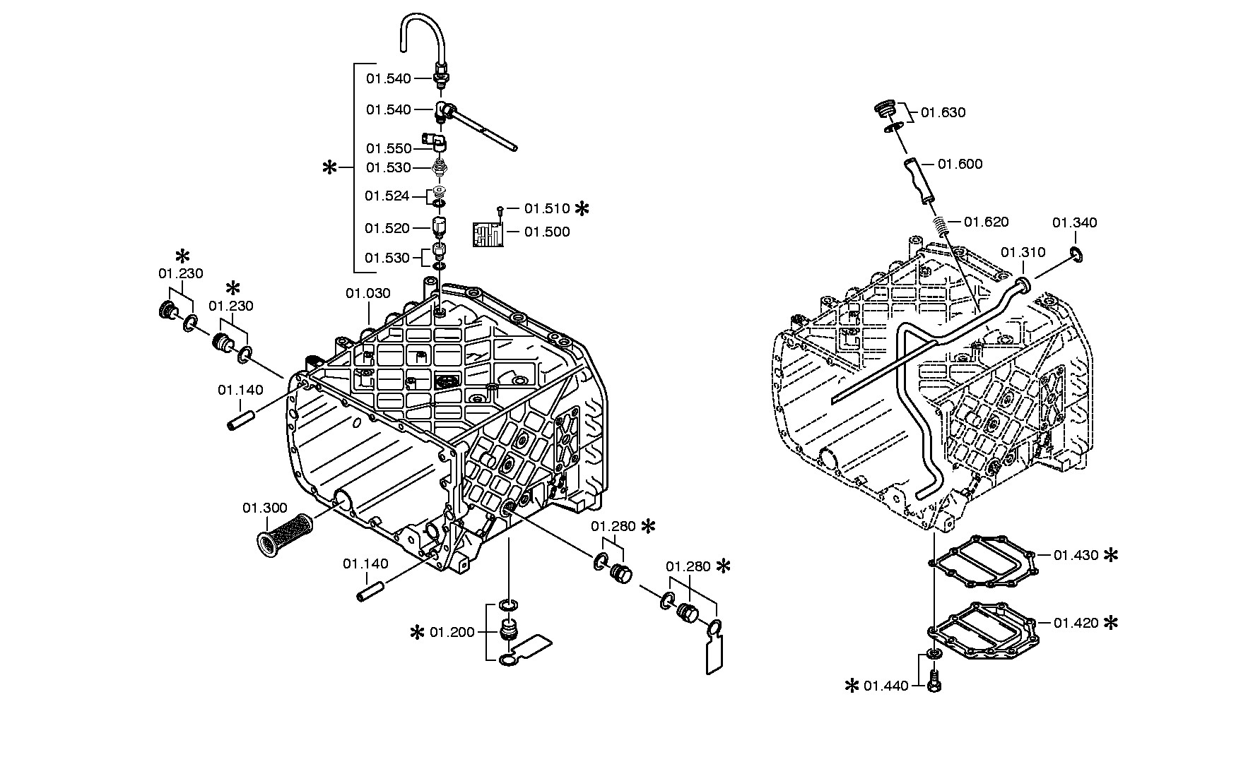 Zf16 кпп схема