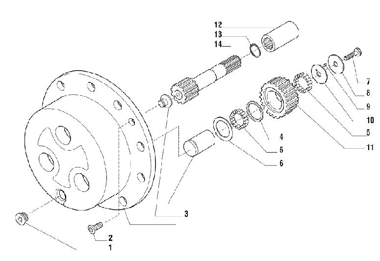 Epicyclic reduction gears 